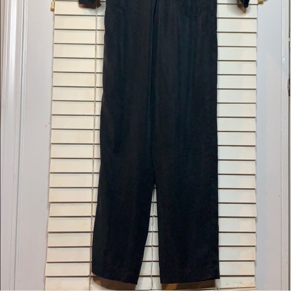 JW Signature gray/black drawstring jumpsuit - Picture 3 of 7